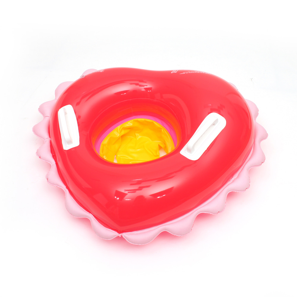 하트 보행기 튜브(핑크) (3∼5세) 수영 물놀이 유아